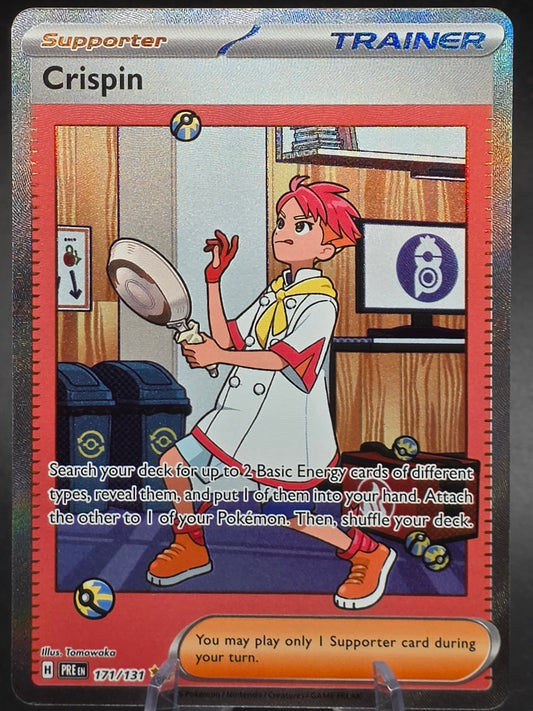 Crispin - 171/131 Special Illustration Rare SV: Prismatic Evolutions NM