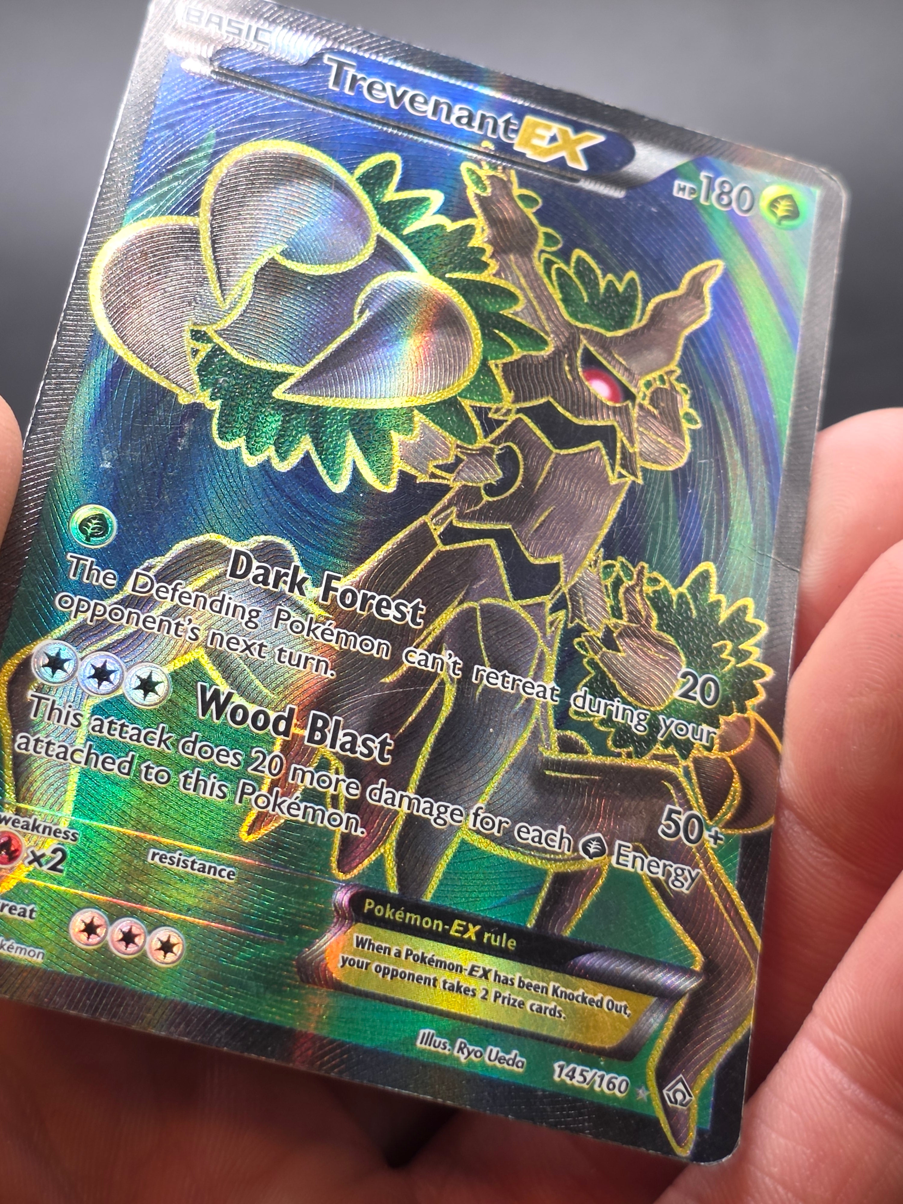 TREVENANT EX 145/160 FULL ART HOLO XY PRIMAL CLASH POKEMON