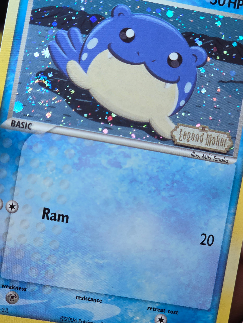 Spheal 65/92 - Legend Maker - Reverse Holo + Swirl (LP)