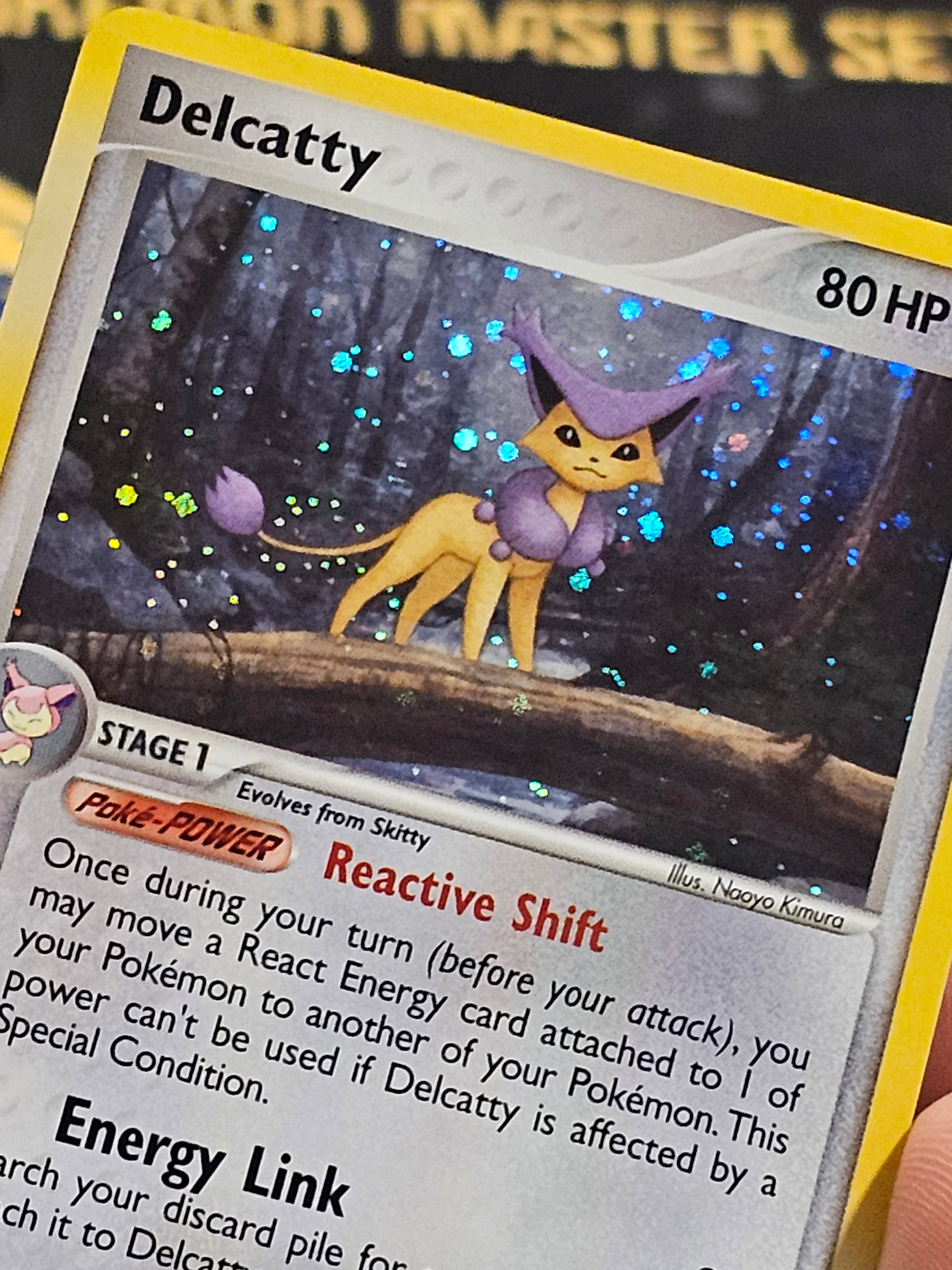 Delcatty - 4/92 - Pokemon Legend Maker Holo Card NM