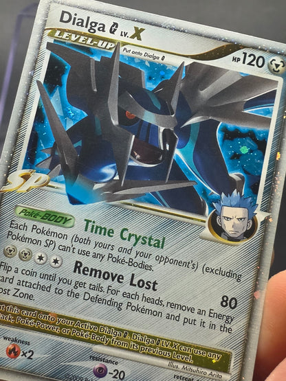 Dialga G LV.X Ultra Rare Platinum 122/127 lp