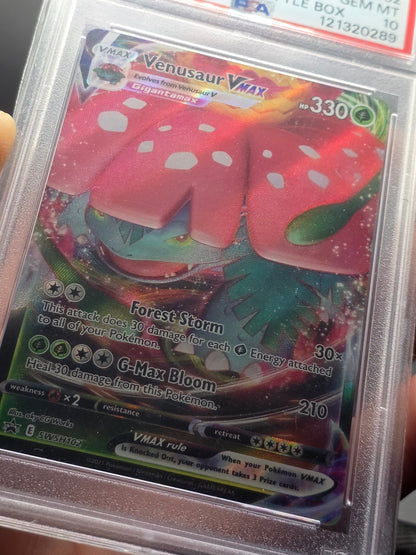 Venusaur VMAX #102 FA BSP Venusaur VMAX Battle Box GEM MINT PSA 10