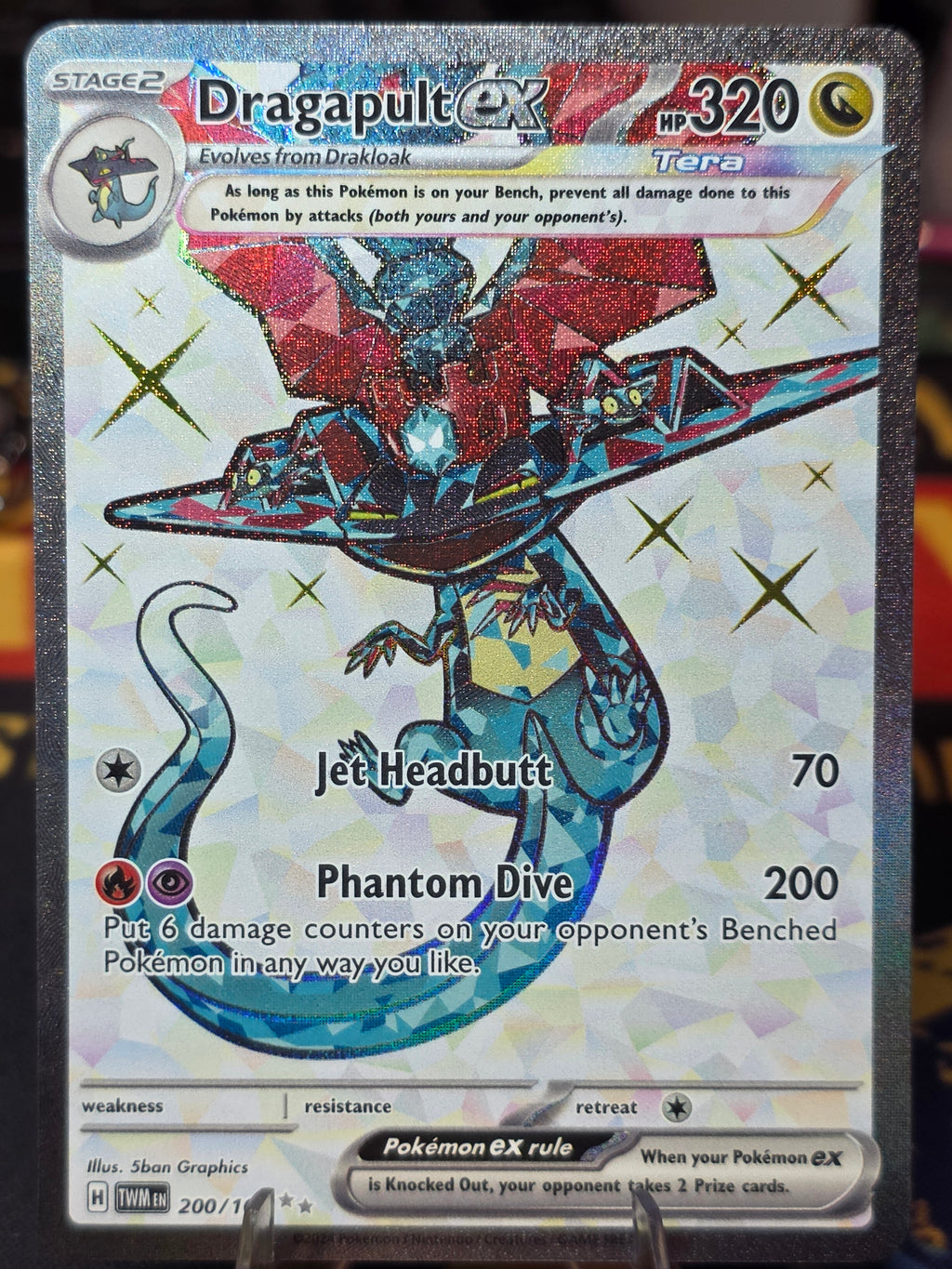 Dragapult ex Twilight Masquerade Ultra Rare 200/167