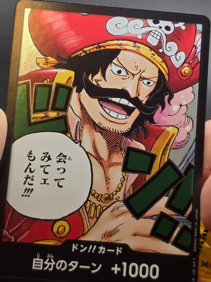 DON!! Gold D Roger Op-13 Set Of 10 Don Prb02 “Japanese”