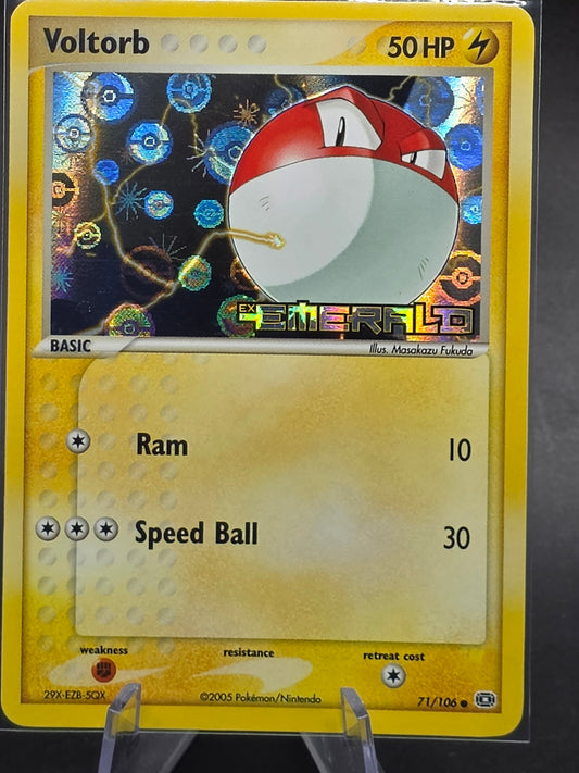 Voltorb 68/92 EX Legend Maker Reverse Holo Foil Pokémon Card Stamped NM