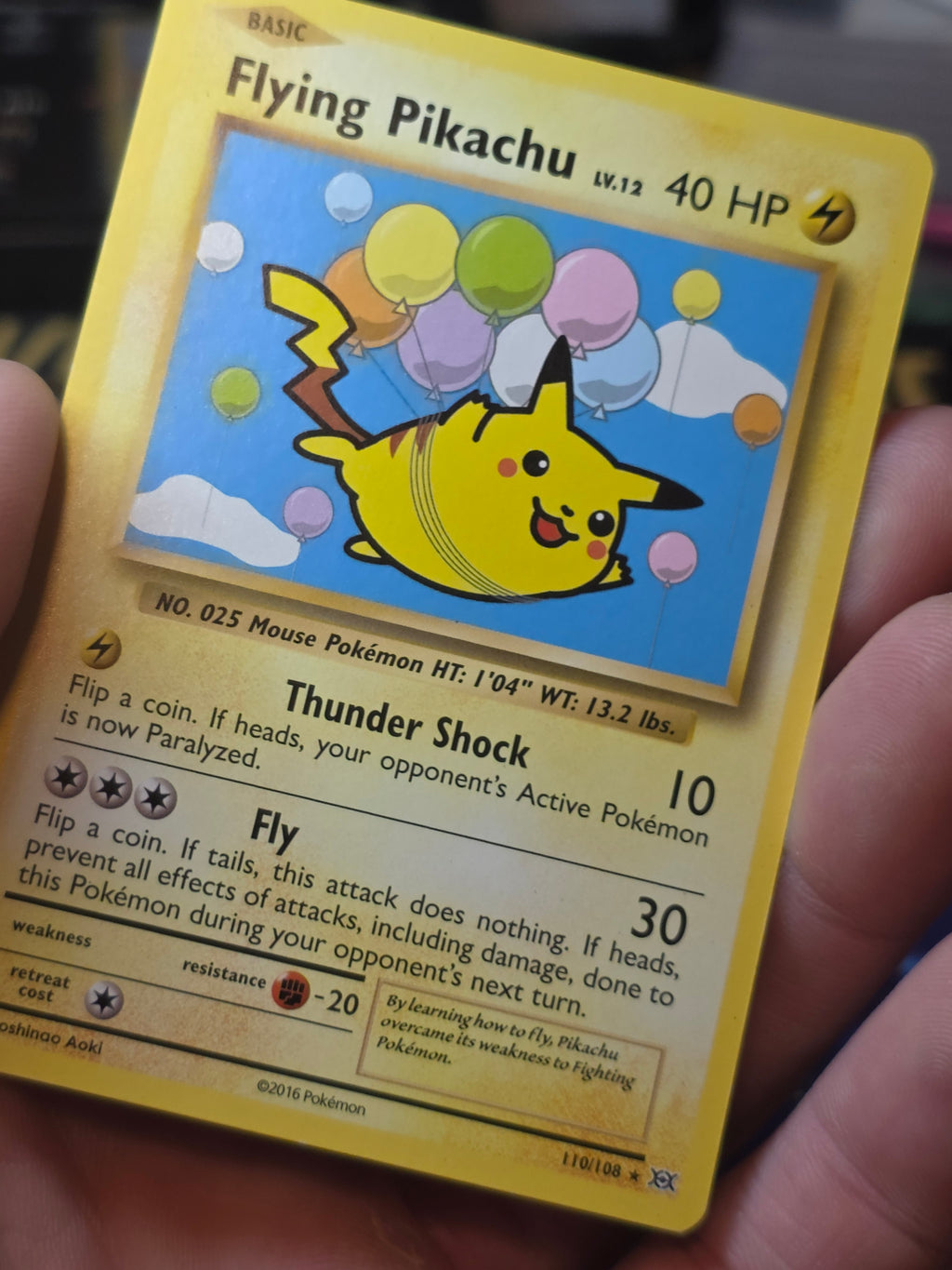 Surfing Pikachu Evolutions Secret Rare 111/108