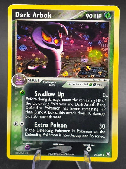 Dark Arbok - 29/109 - Pokemon Ex Team Rocket Returns Reverse Holo NM