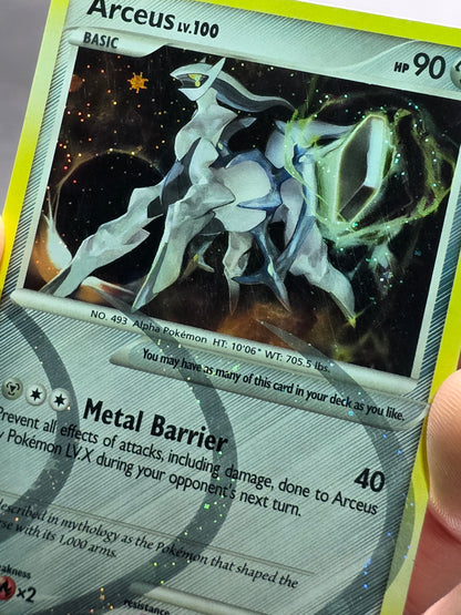 Arceus AR9 Rare Platinum Arceus Holo LP