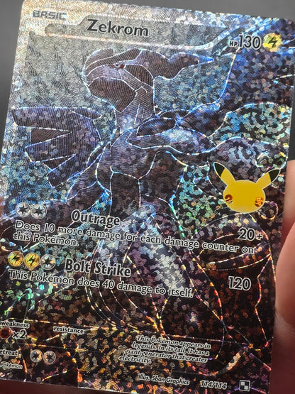 Zekrom 114/114 Celebrations: Classic Collection NM Pokemon