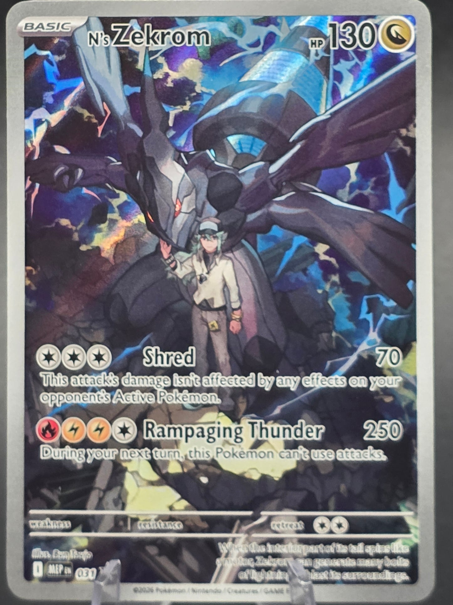 N's Zekrom - 031 Pokémon TCG Promo ME: Mega Evolution Promo Near Mint
