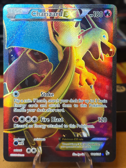 Charizard EX - 100/106 - Pokemon Flashfire XY Full Art Ultra Rare Card