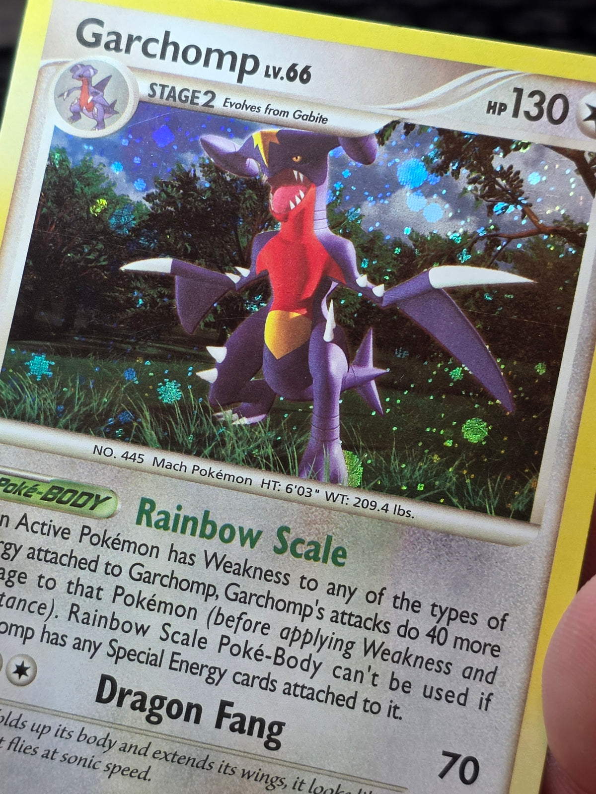 Garchomp 9/123 Mysterious Treasures Holo Rare Pokemon