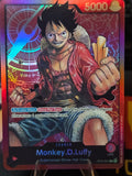 Monkey.D.Luffy 001 L Starter Deck 1 Straw Hat Crew ST01 001 NM PRE ERRATA