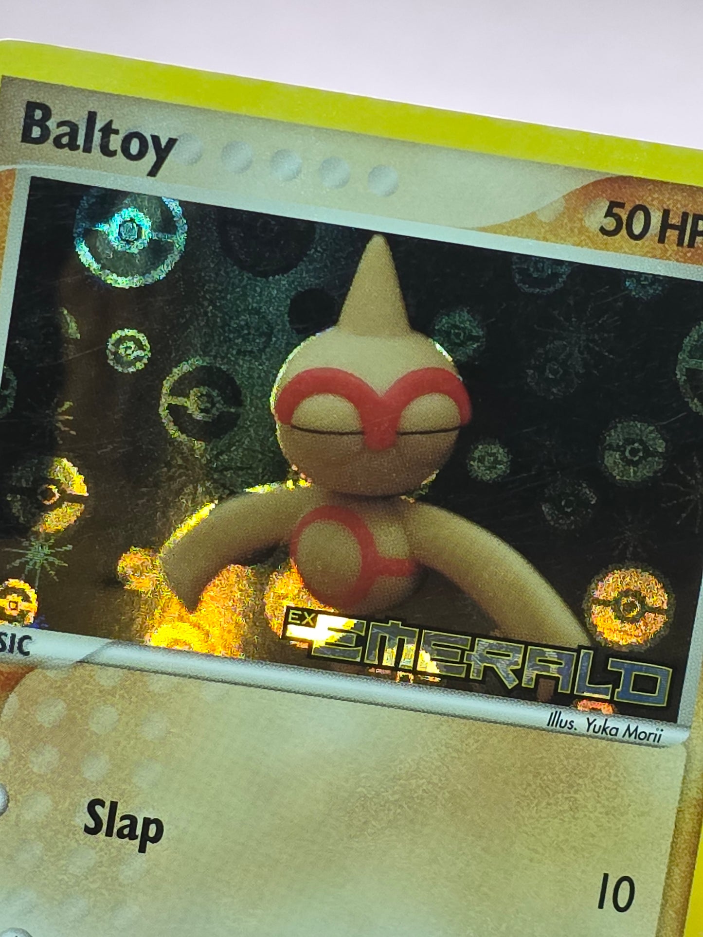 Baltoy 43/106 EX Emerald Reverse Holo Stamped NM/M