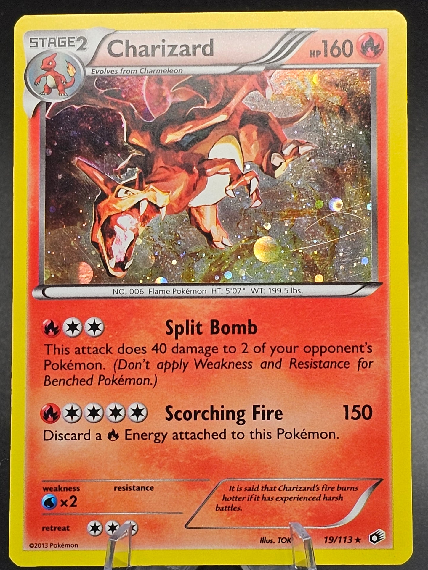 Charizard 19/113 Legendary Treasures Holo NM Pokemon TCG 19/113