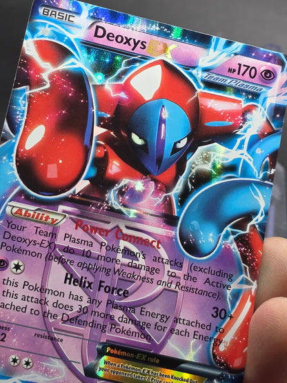Deoxys EX (Team Plasma) Promo Black and White Promos BW82 LP