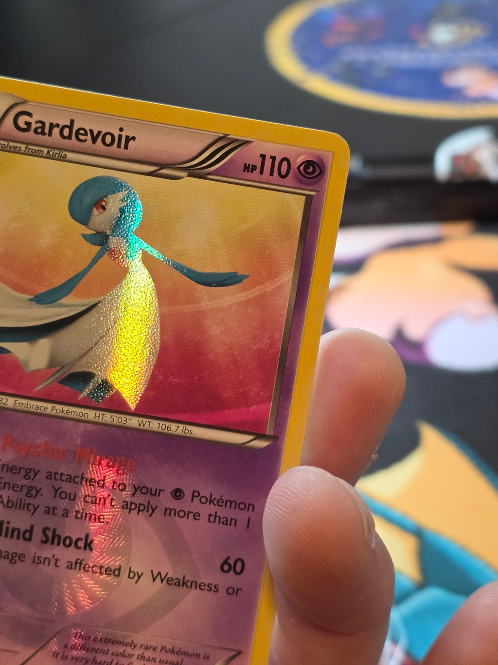 GARDEVOIR 109/108 Secret Rare Ultra Dark Explorers Textured 2012 NM