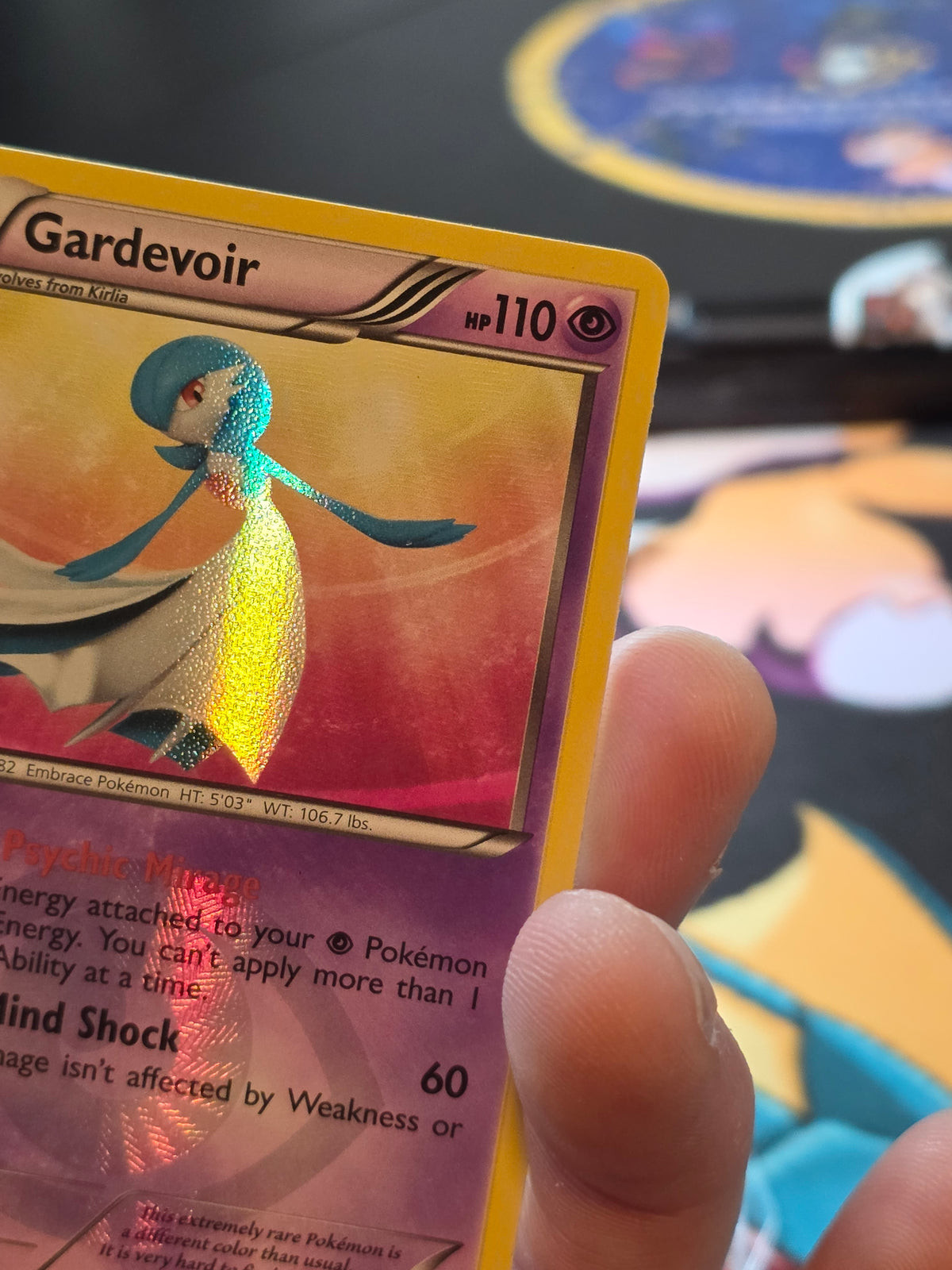 GARDEVOIR 109/108 Secret Rare Ultra Dark Explorers Textured 2012 NM