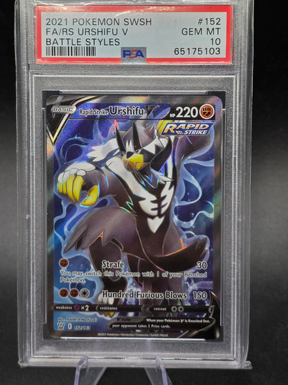 Rapid Strike Urshifu V 152/163 PSA 10