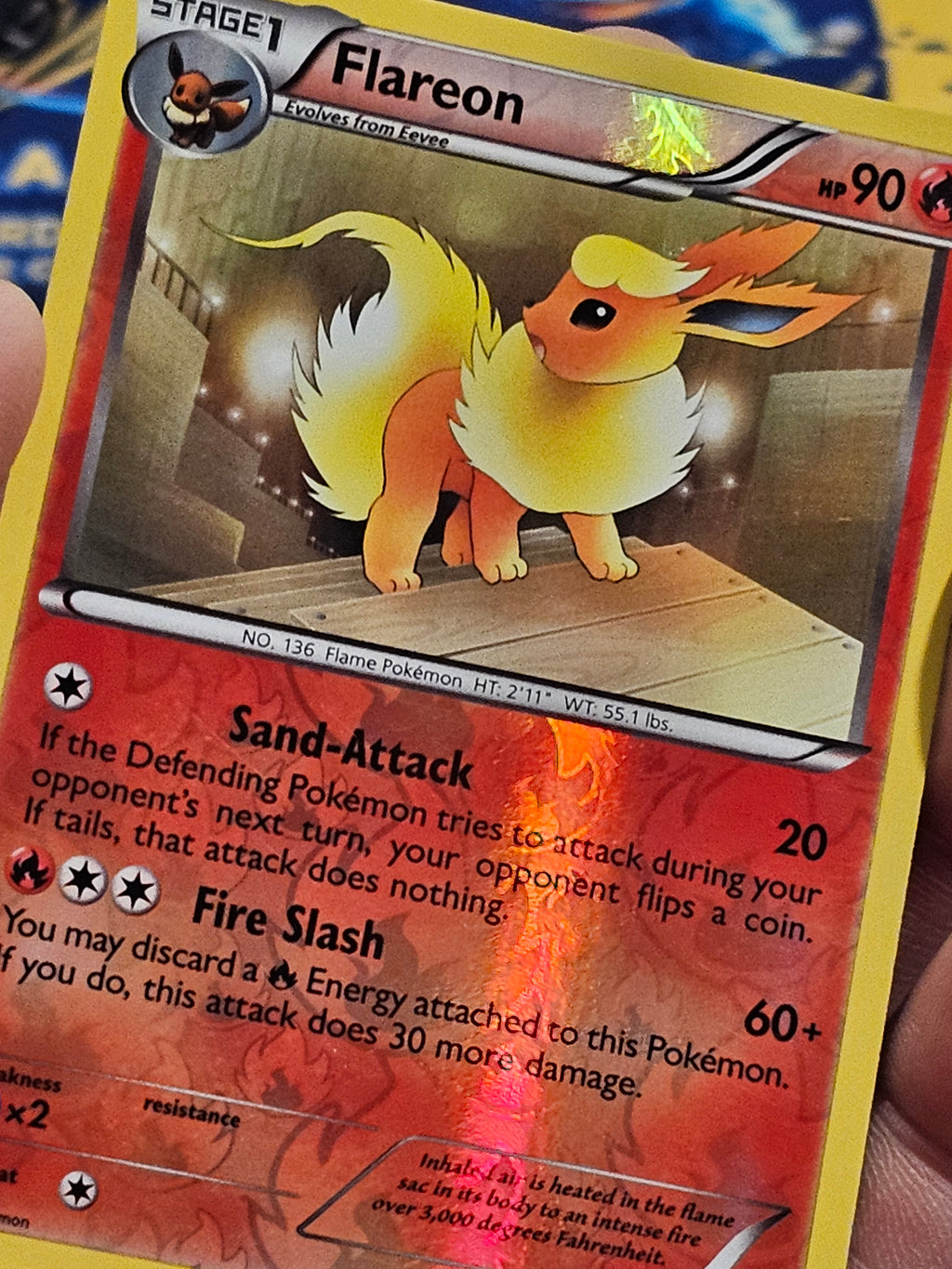 Flareon 12/108 Dark Explorers Reverse Holo
