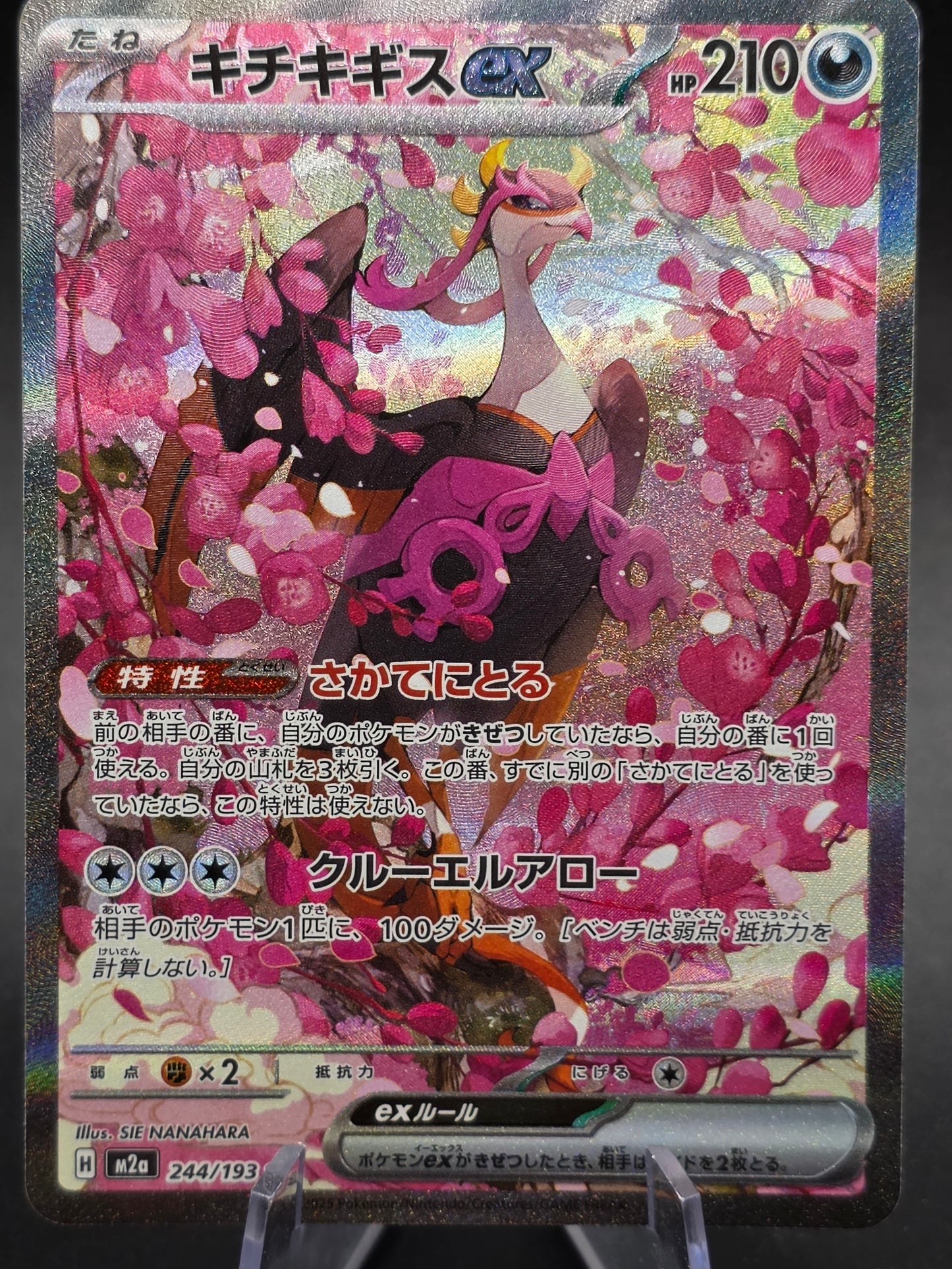 Fezandipiti ex SAR 244/193 M2a MEGA Dream ex - Pokemon Card Japanese