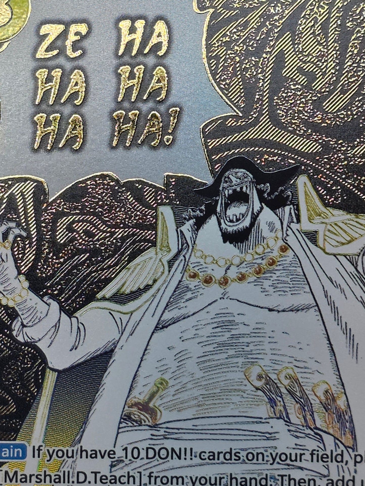 ZEHAHAHAHA! ALT ART MANGA EVENT OP16-116 One Piece The Time of Battle English NM