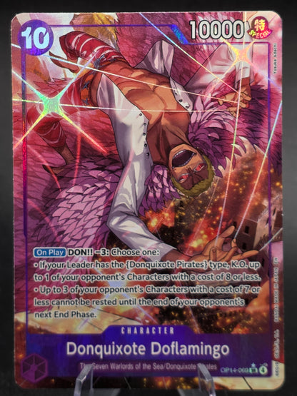 Donquixote Doflamingo OP14-069 Alt SR One Piece TCG NM