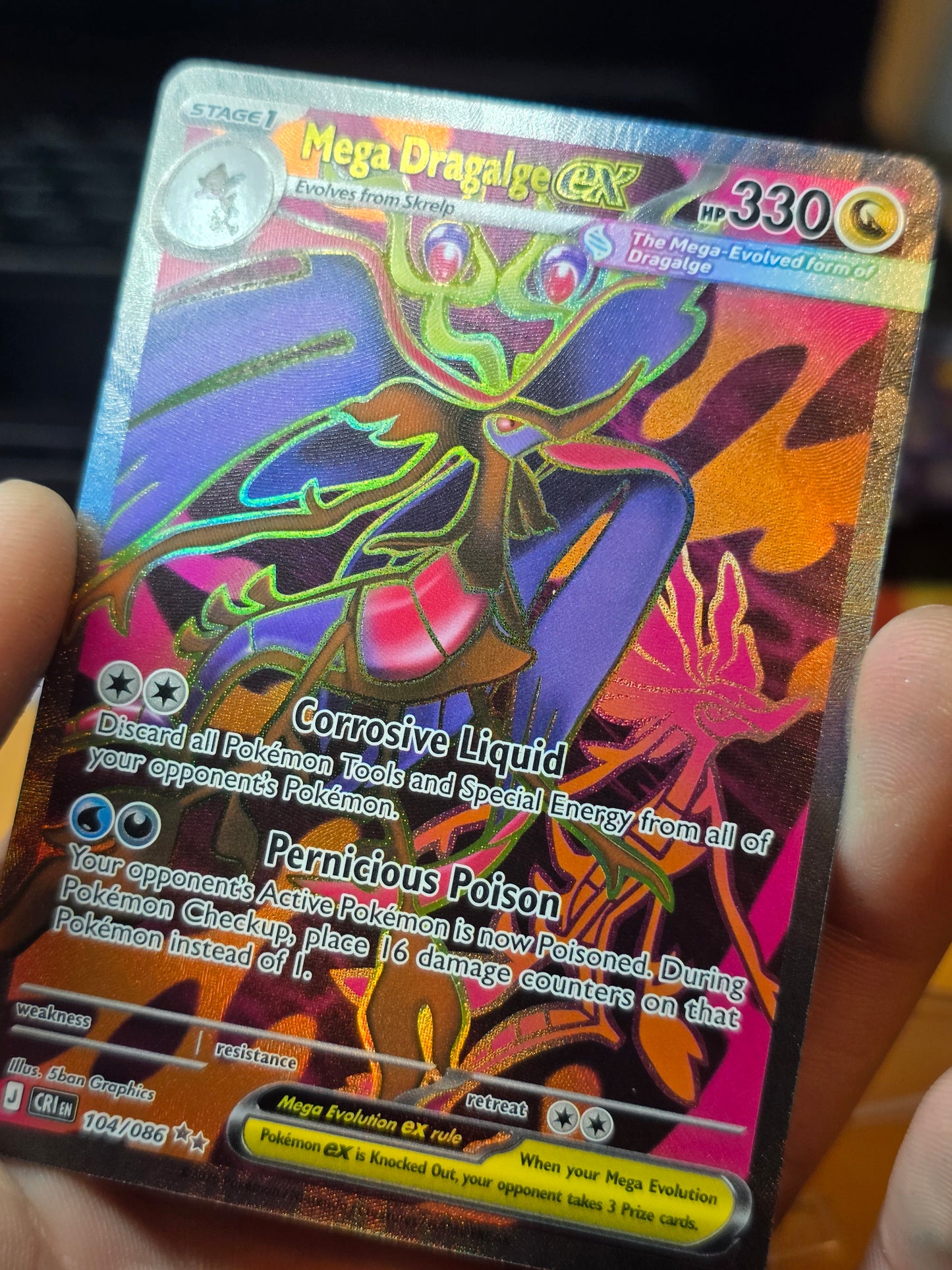 Mega Dragalge ex 104 full art