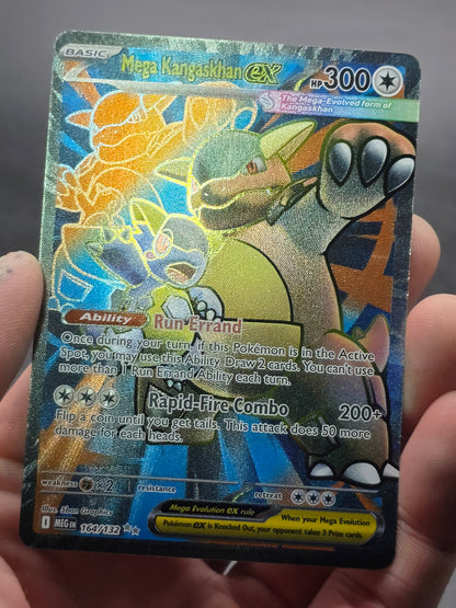 Mega Kangaskhan EX 164/132 Pokémon Mega Evolution Ultra Rare NM