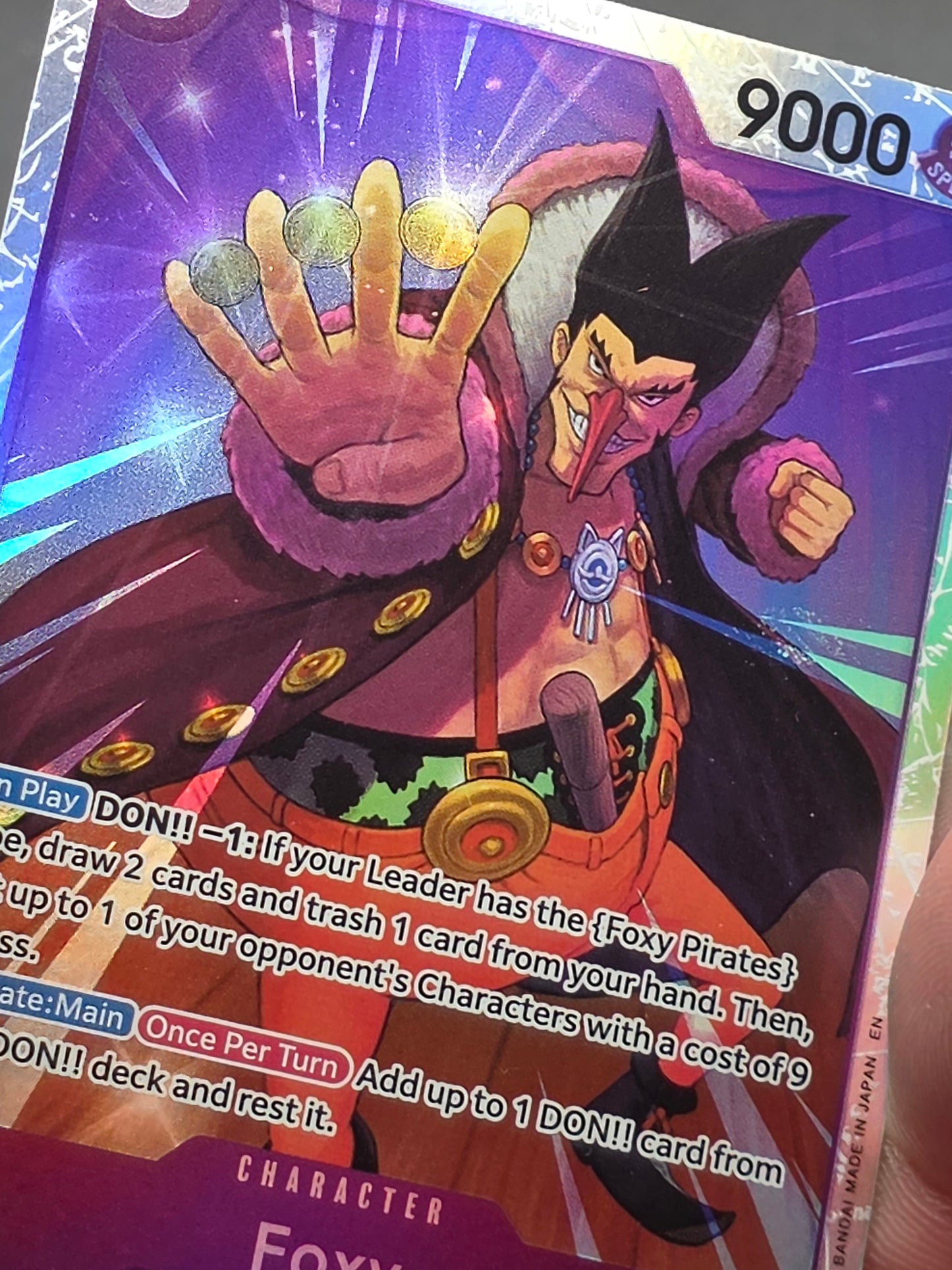 Foxy EB04-036 SR – The Azure Sea’s Seven (OP14) – One Piece