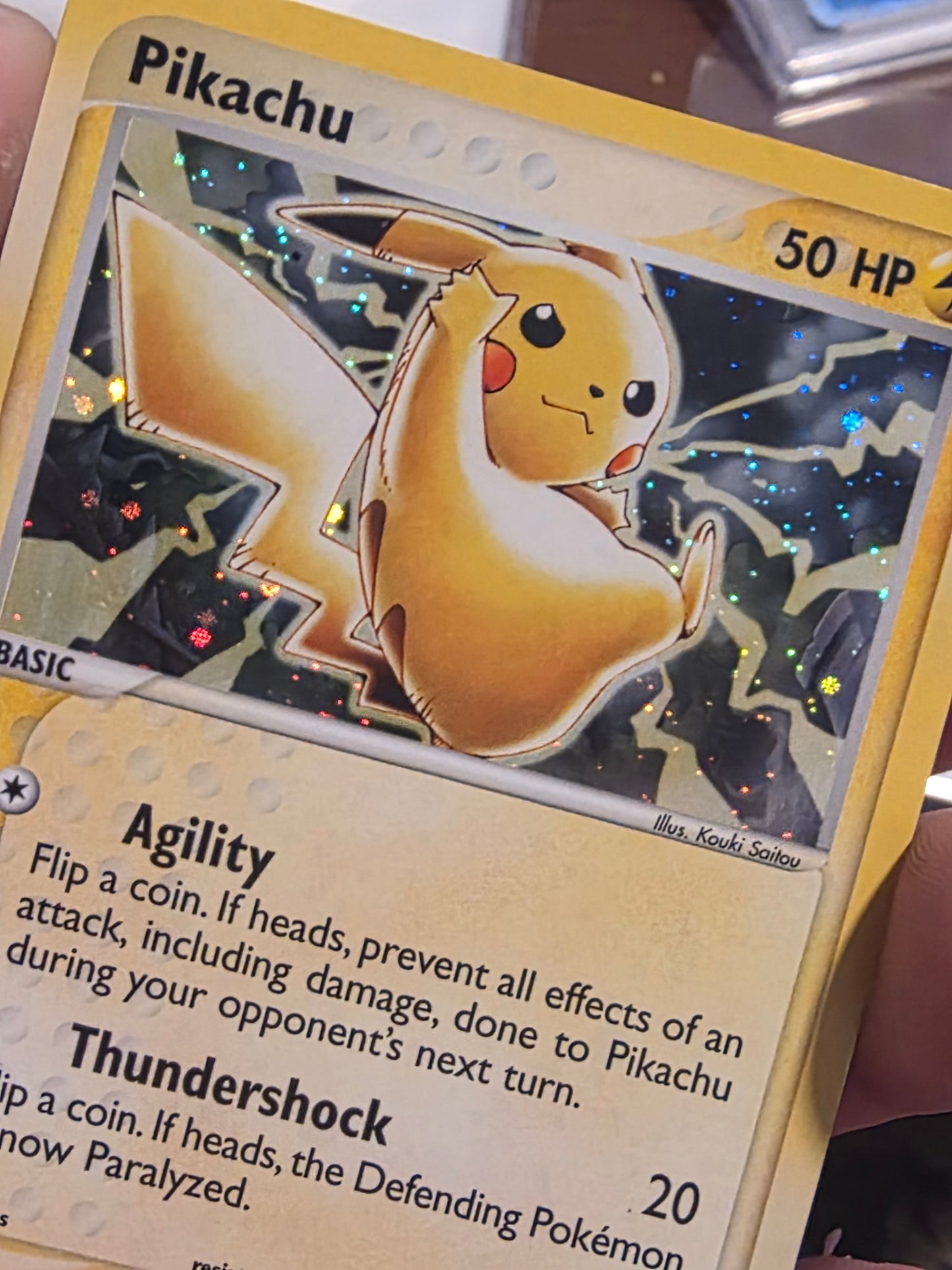 Pikachu Holo #12 Black Star PROMO Pokemon 2003 HOLO LP