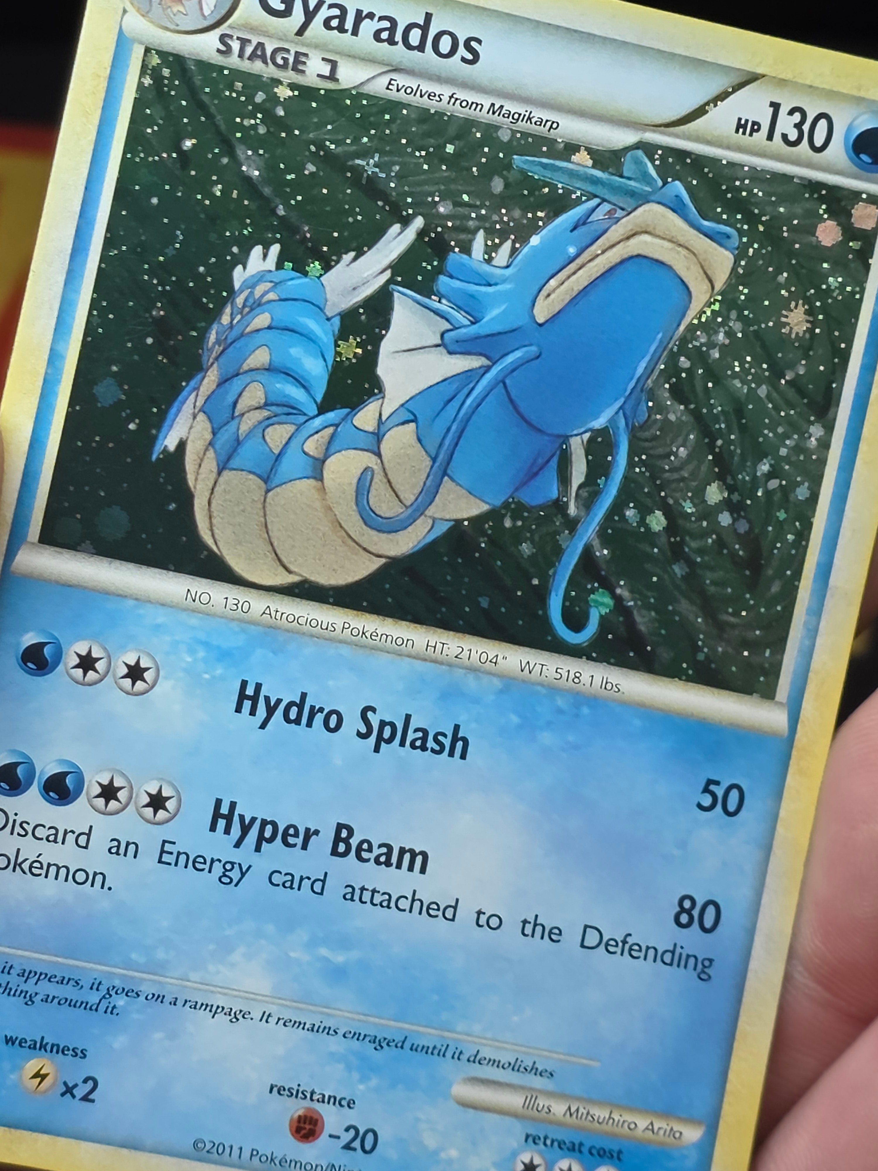 Gyarados 7/95 Call of Legends 2011 Holo Rare LP Pokemon