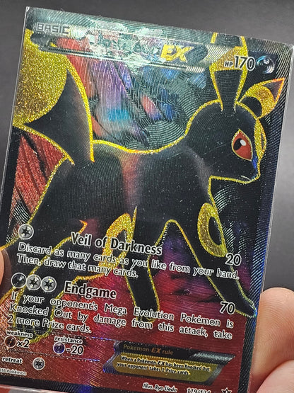 Umbreon EX 119/124 XY Fates Collide 2016 Full Art Holo Rare Pokémon Card TCG 119/124