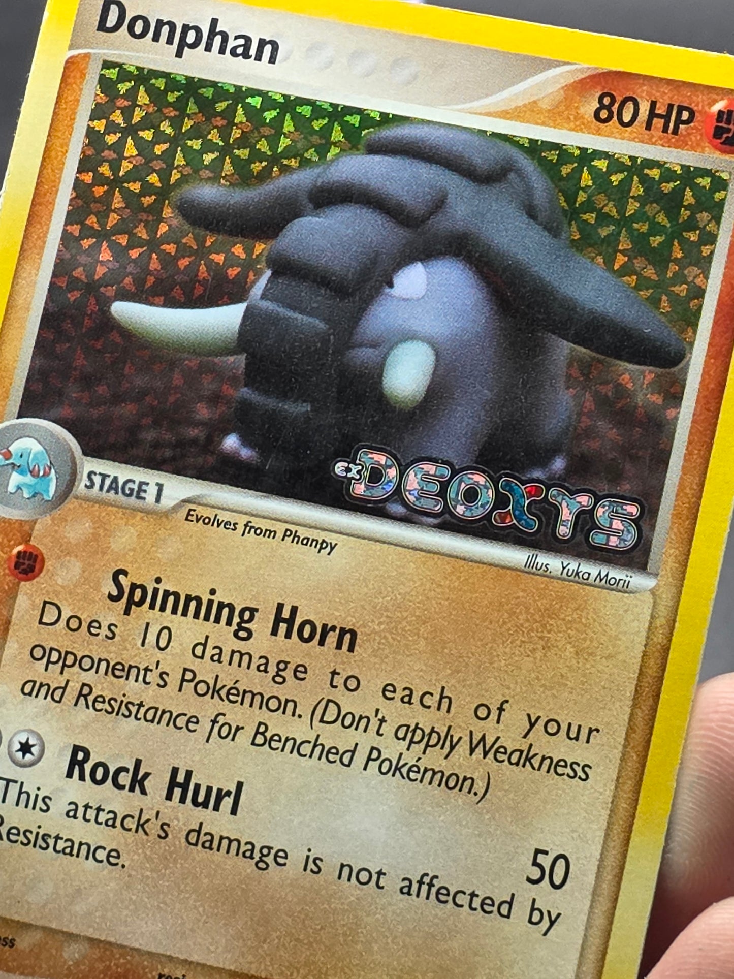 Donphan 30/107 Uncommon Pokemon EX Deoxys 2005 LP MP
