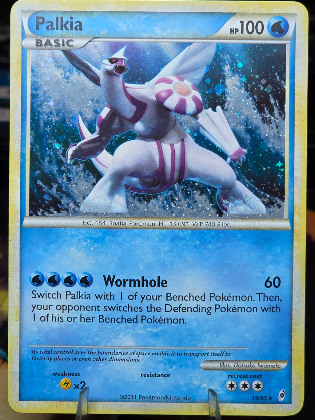 Palkia 19/95 Holo Rare Call of Legends