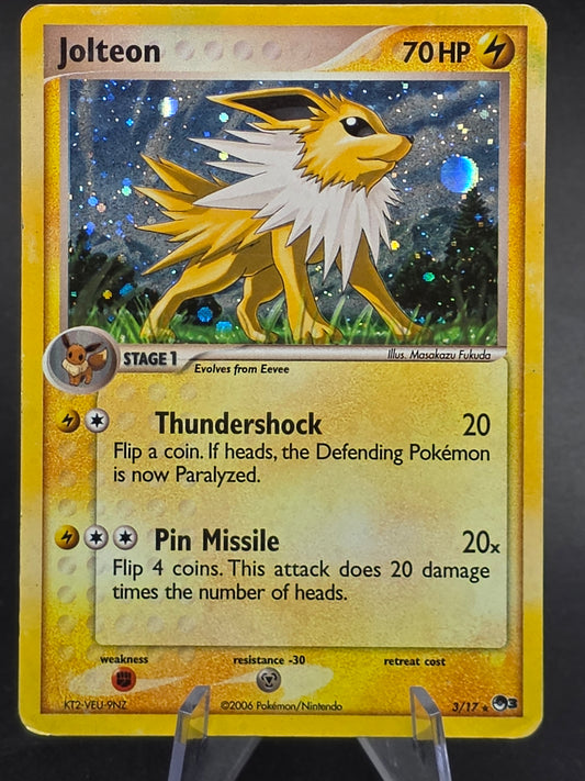 Jolteon 3/17 - POP Series 3 Promo (2006) - Vintage Holo - Rare - LP