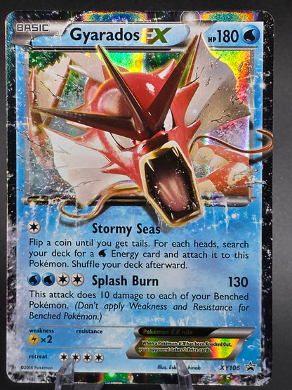 GYARADOS EX XY106 BLACK STAR PROMO TRIPLE POWER TIN POKEMON MINT
