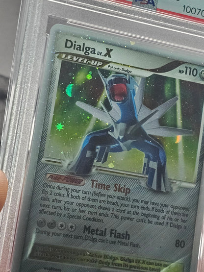 2009 POKEMON BLACK STAR PROMO DIALGA LV X #DP37 ULTRA RARE PSA 6