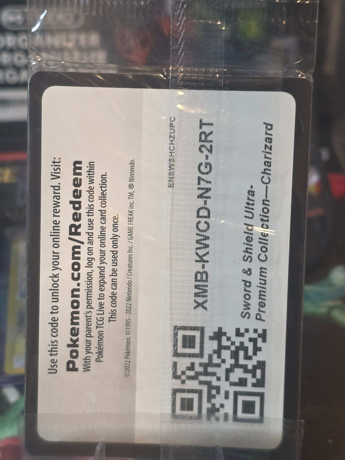 Charizard Promo Cards SWSH260, SWSH261, SWSH262 UPC2, Sealed Pack