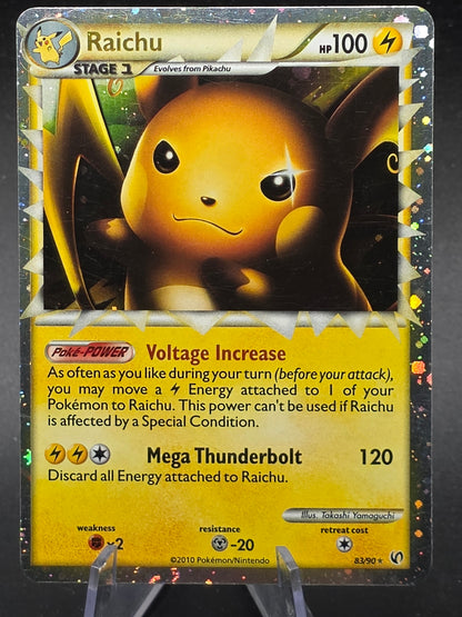 Raichu Prime - 83/90 Undaunted Ultra Rare Holo Pokemon