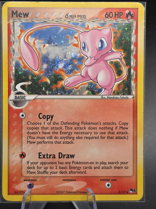 Mew (Delta Species) 003/017 POP Series 5 Holo NMLP