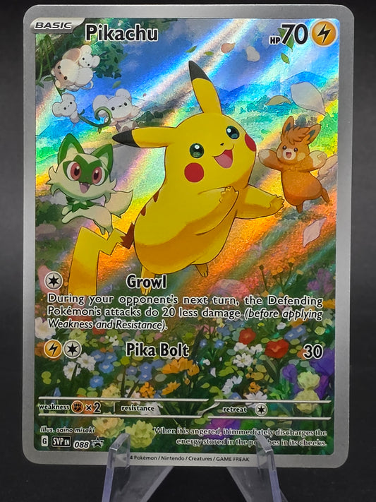 Pikachu SVP 88 - Black Star Promo - Paldea Adventure Chest