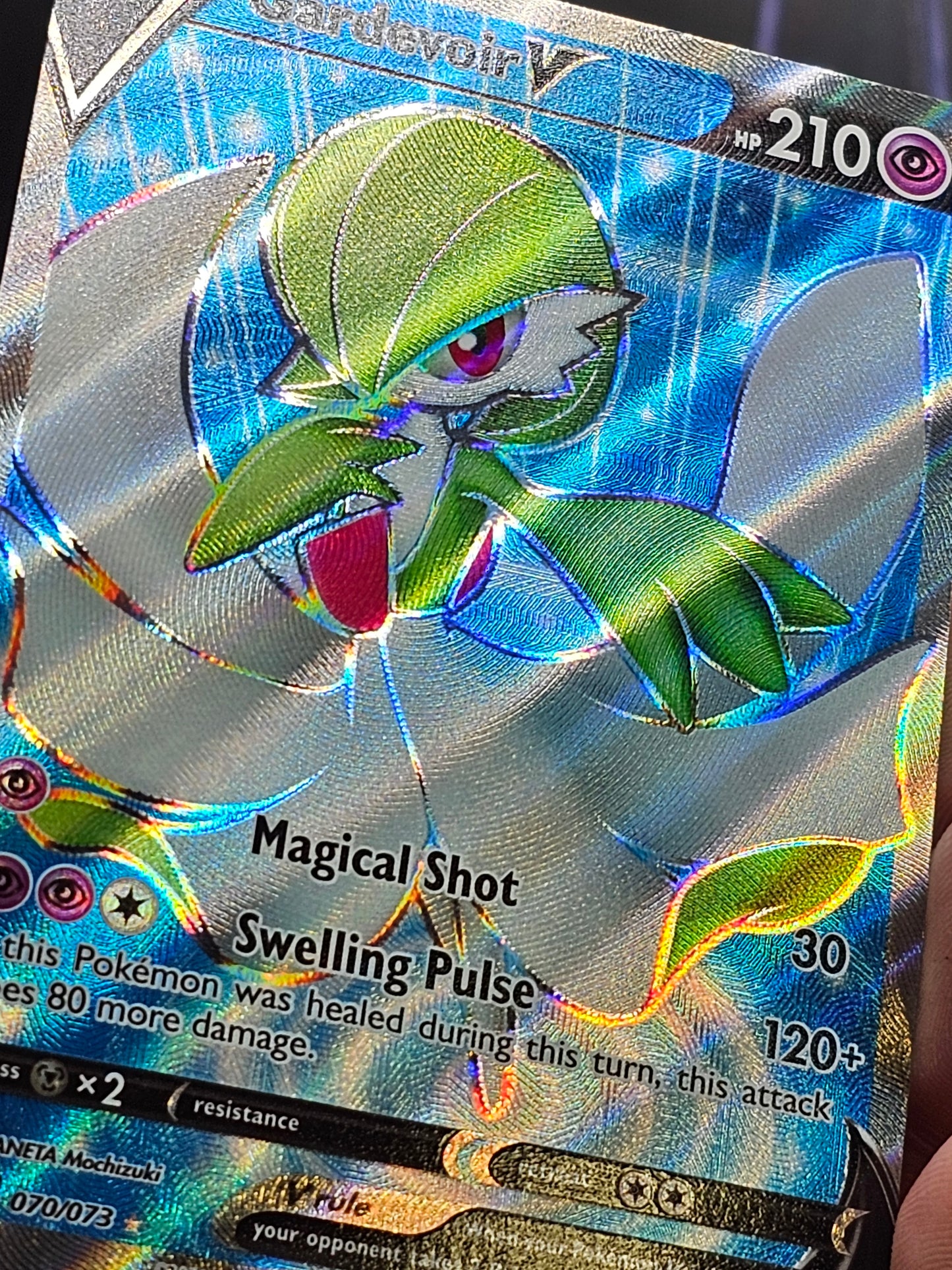 Gardevoir V 070/073 - Champions Path NM Ultra Rare Full Art Pokemon Card 070/073