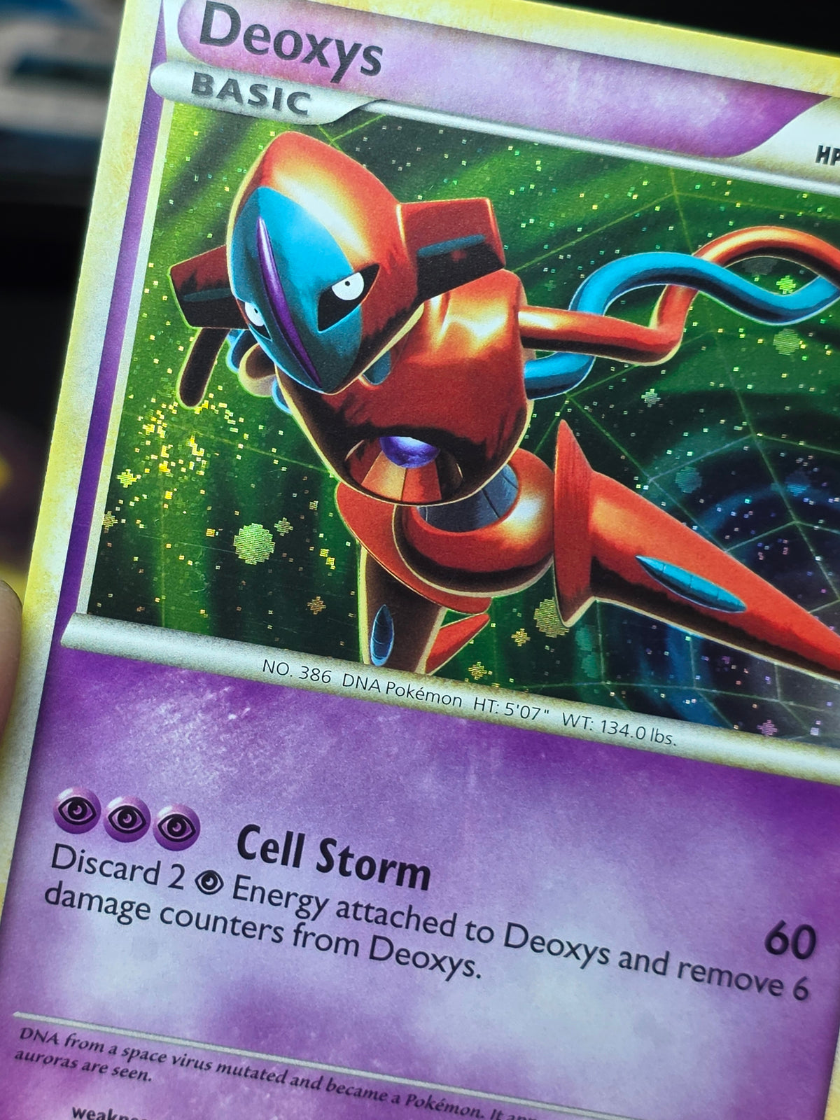 Deoxys 2/95 Holo Rare Call of Legends Pokemon