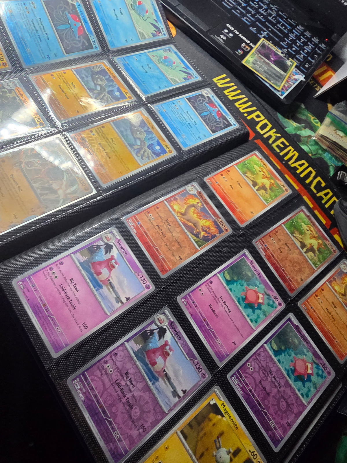 Pokemon 151 Complete Master Base Set 165/165 Holos + EXs + Reverse Holo + Binder