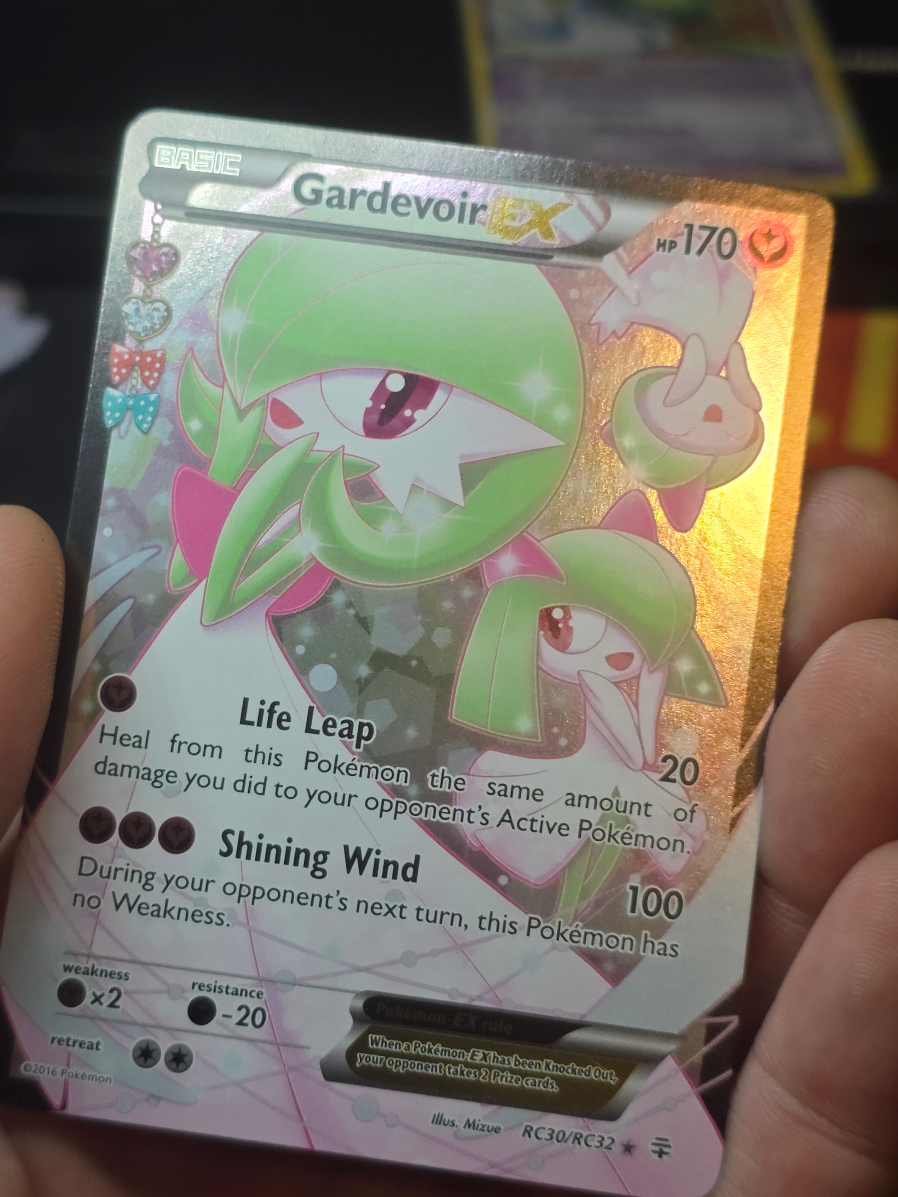 Gardevoir EX RC30/RC32 Ultra Rare Generations Pokemon Holo NM