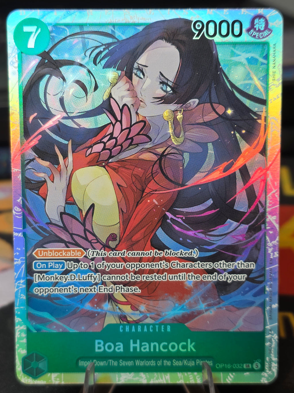 Boa Hancock The Time of Battle One Piece OP16-032 SR