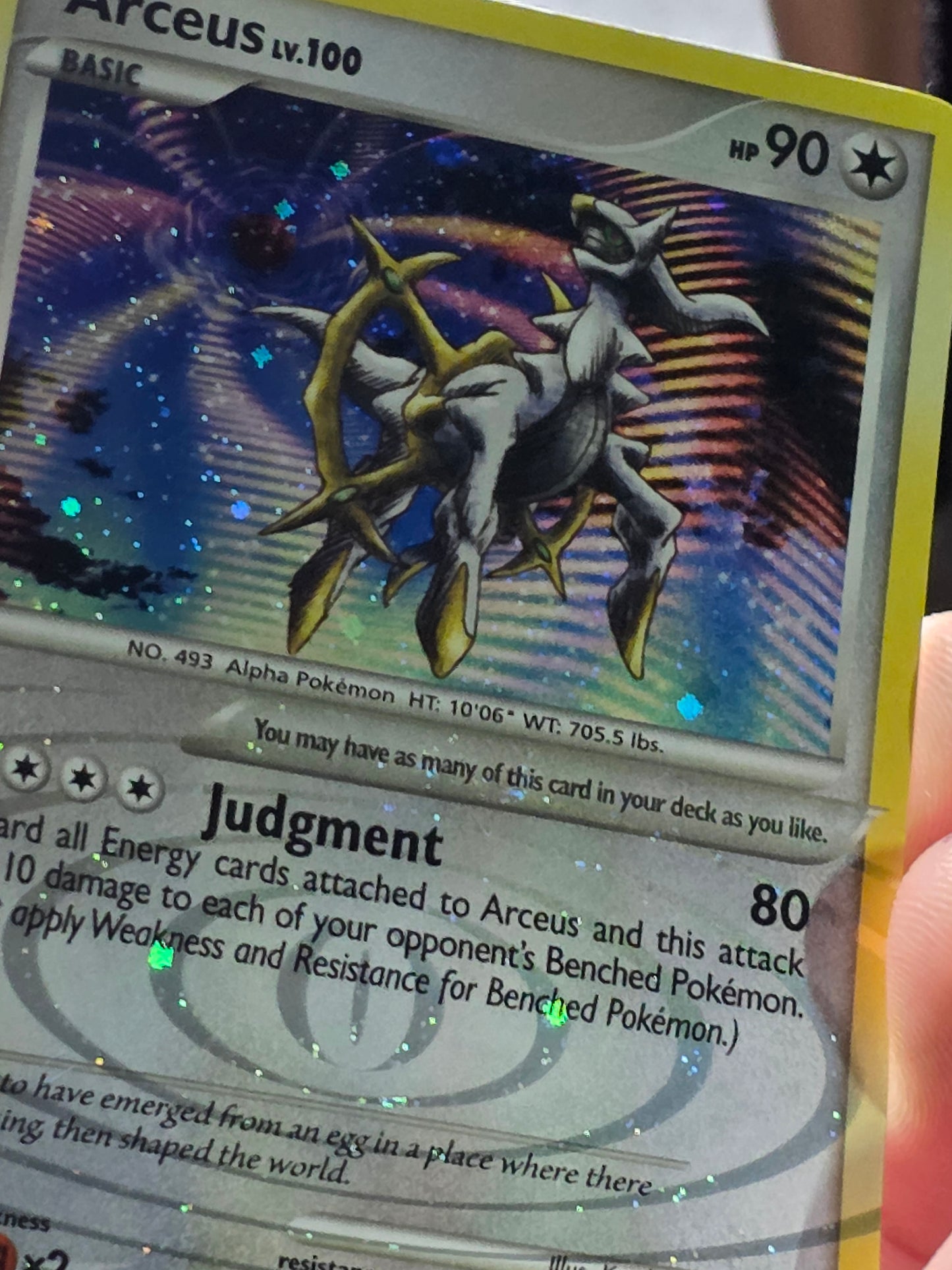 Arceus DP50 – Diamond & Pearl Promo
