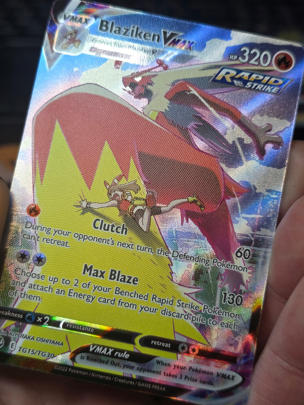 Blaziken V TG14/TG30 Swsh12: Sword & Shield - Silver Tempest Trainer Gallery #17