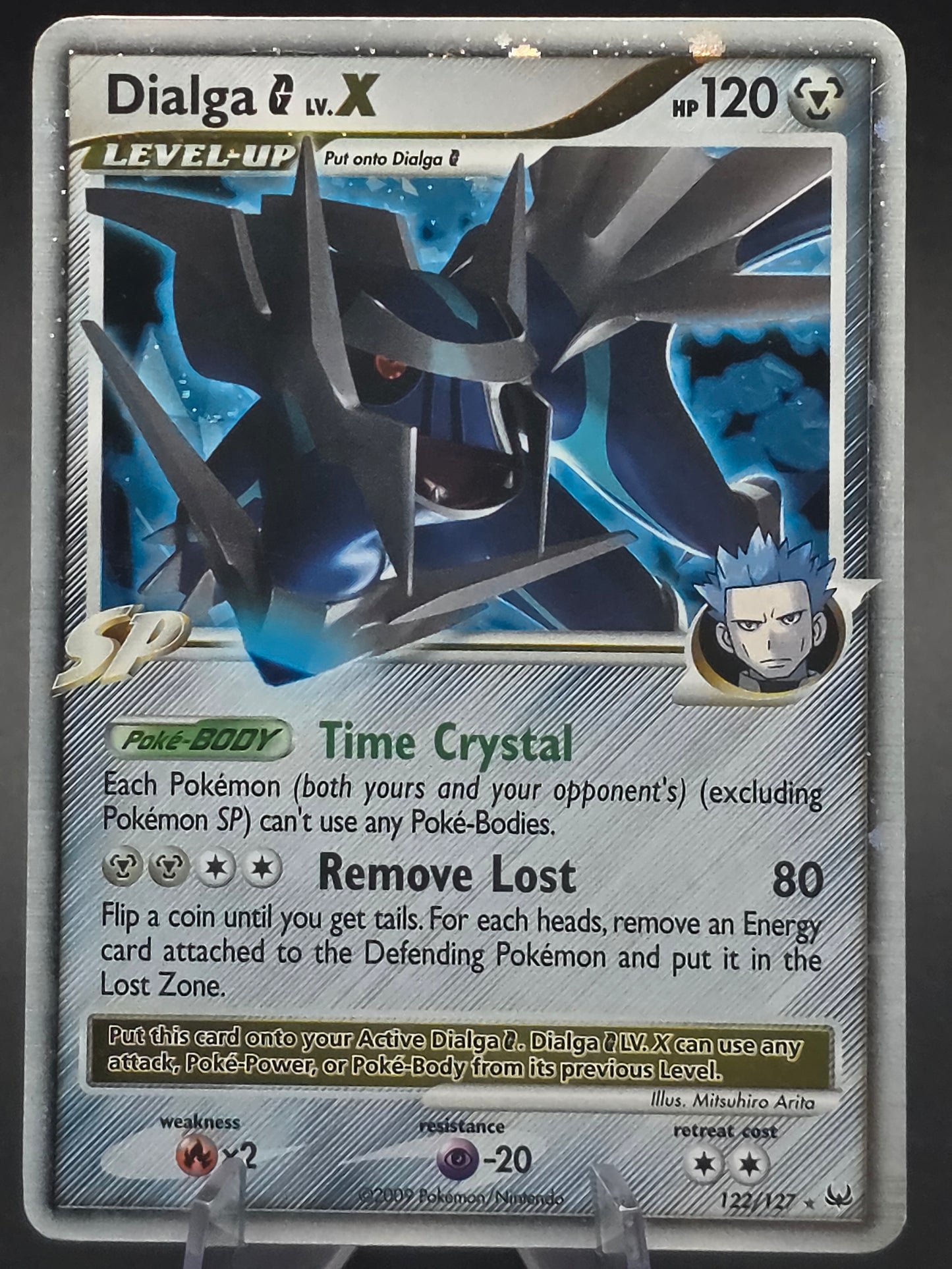 Dialga G LV.X Ultra Rare Platinum 122/127 lp